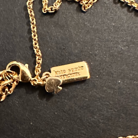 Kate Spade crystal globe necklace 16” - Picture 2 of 3